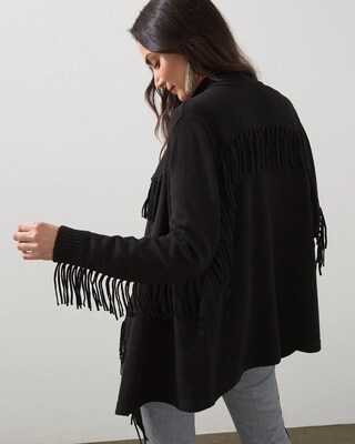 Tassel Trim Cardigan