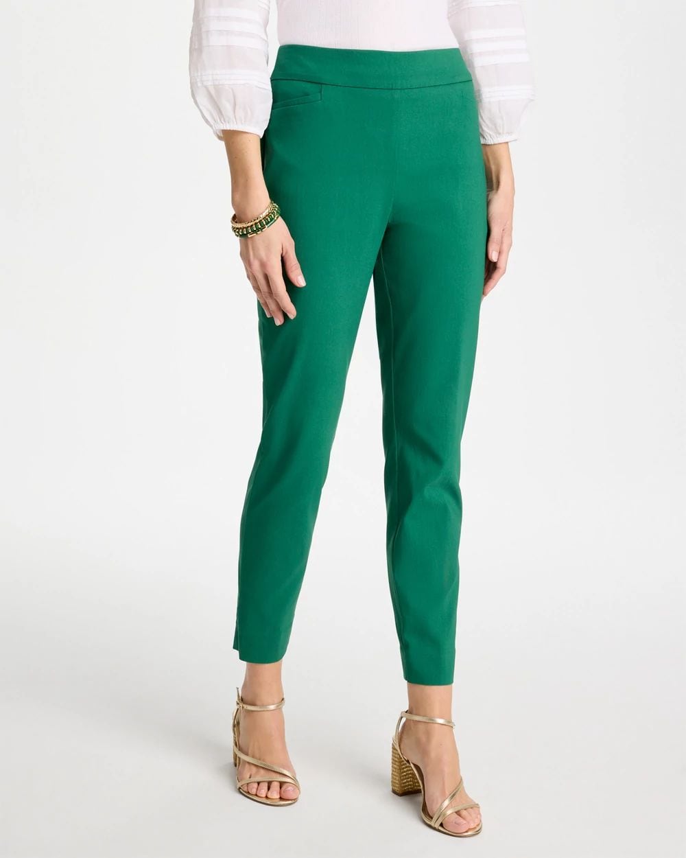 Brigitte™ Slim Pull-On Ankle Pants