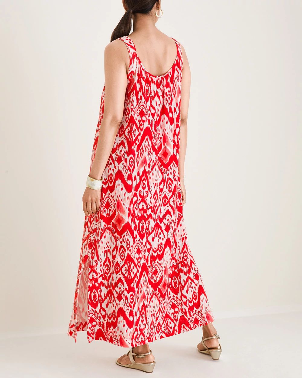 Ikat Maxi Dress