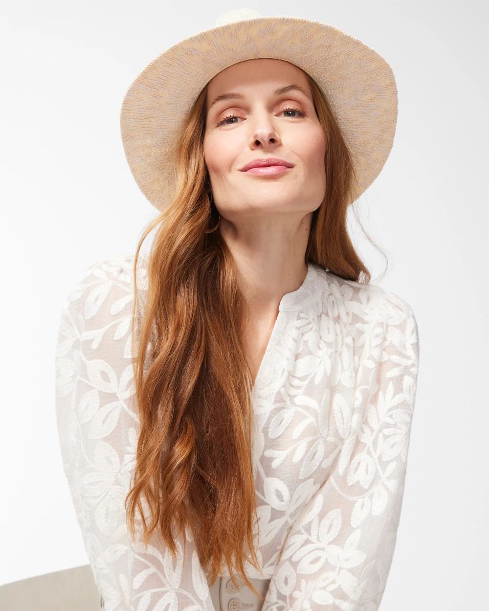 Textured Sun Hat