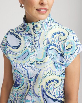Zenergy® UPF Knit Paisley Dress click to view larger image.