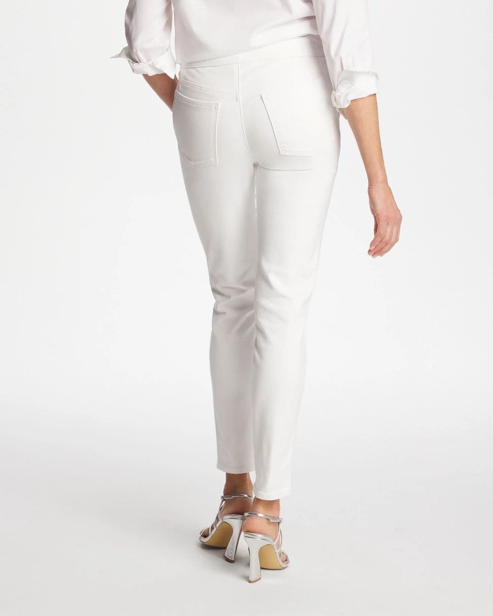 No Stain Pull-On Ankle Jeggings click to view larger image.