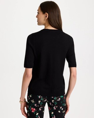 Ella Crewneck Pullover Sweater click to view larger image.