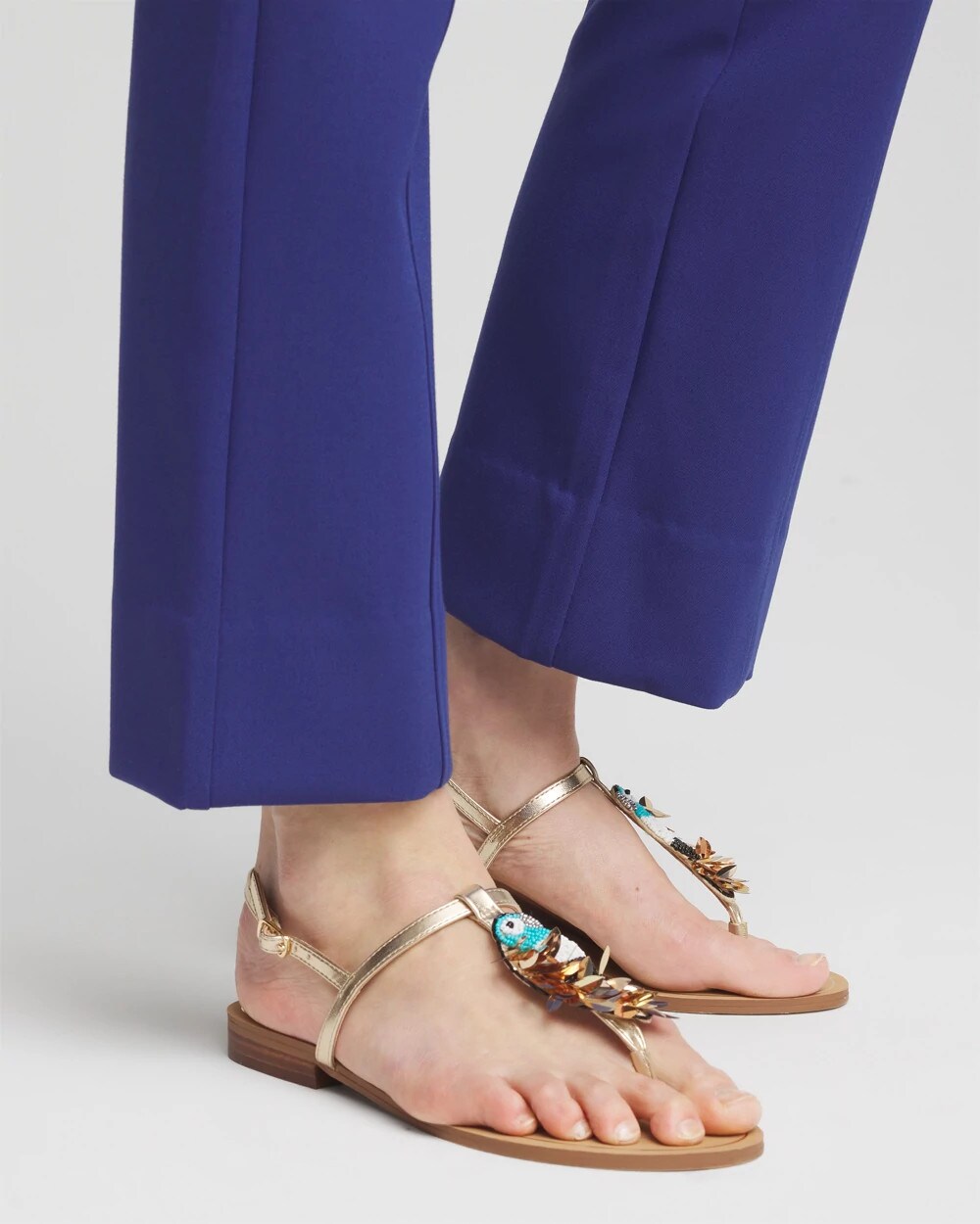 Lightweight Juliet Flared Ankle Pants