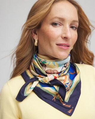 Chico's Origins Print Scarf
