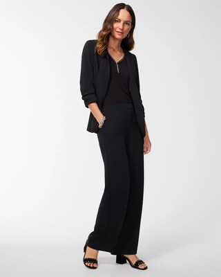 Ruched Sleeve Blazer click to view larger image.