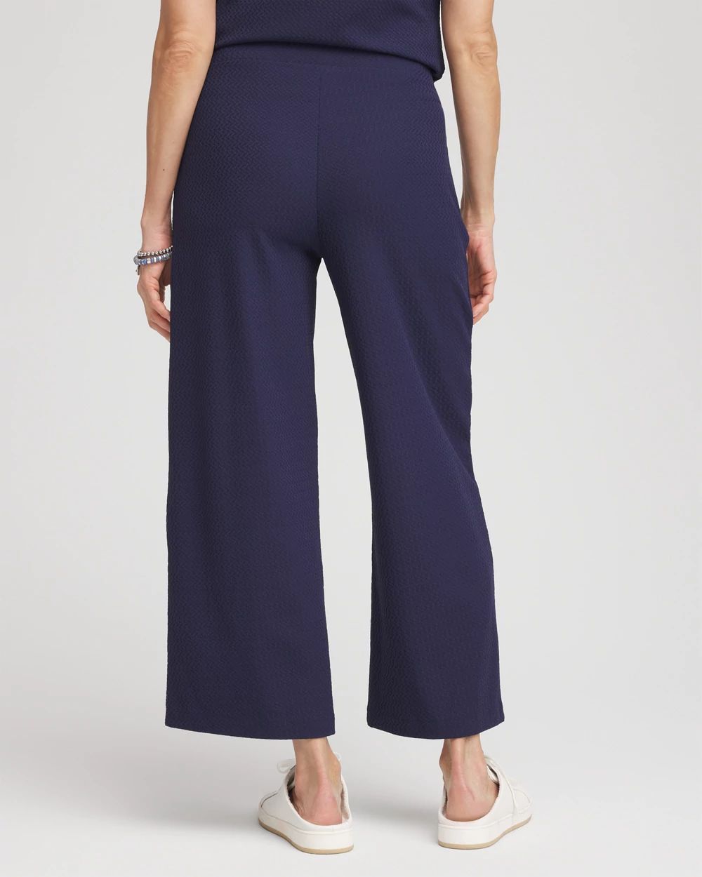Zenergy® UPF Jacquard Knit Cropped Pants