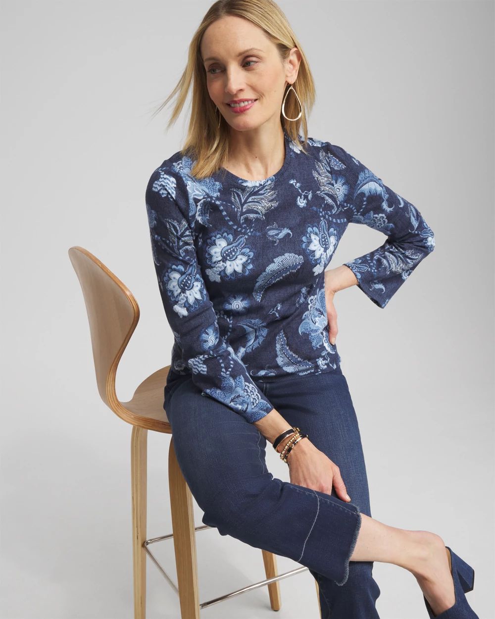 Floral Long Sleeve Tee