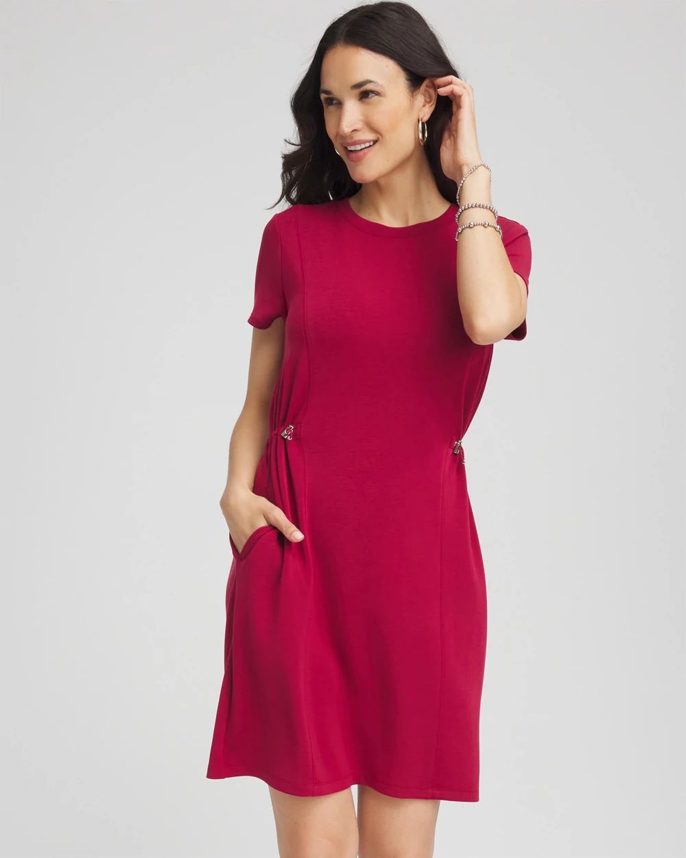 Zenergy® Scuba Bungee-Waist Dress
