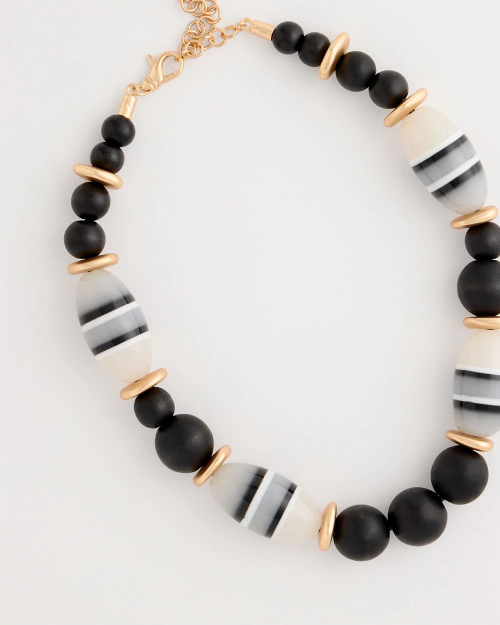 Neutral Single Strand Necklace click to view larger image.