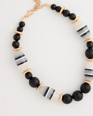 Neutral Single Strand Necklace click to view larger image.