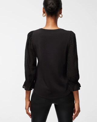 Chiffon Sleeve Top