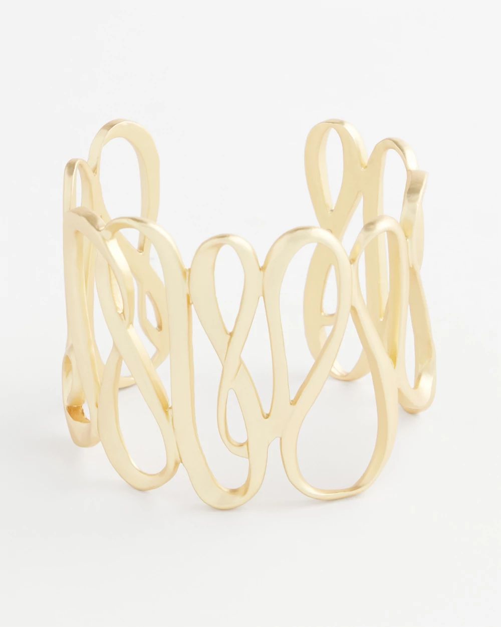 Twisted-Metal Cuff Bracelet