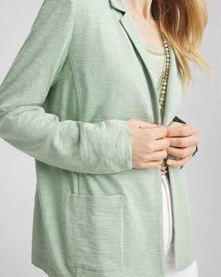 Slub Knit Blazer click to view larger image.