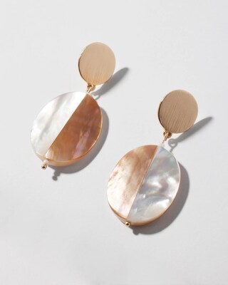 Mother of Pearl Drop Earrings