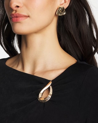 Travelers™ Hardware 3/4 Sleeve Tunic click to view larger image.