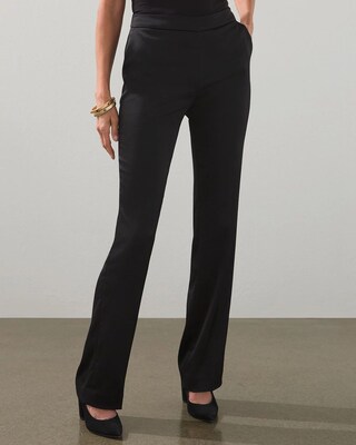 Modern Tailored Satin Classic Pants