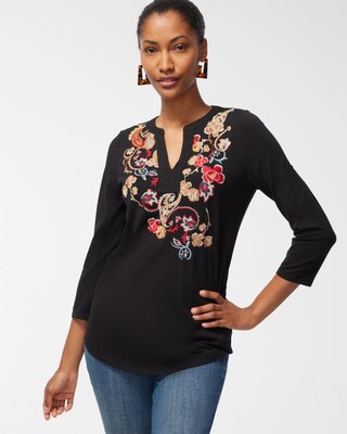 Touch of Cool Embroidered Tunic