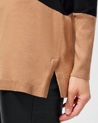 Colorblock Pullover Sweater