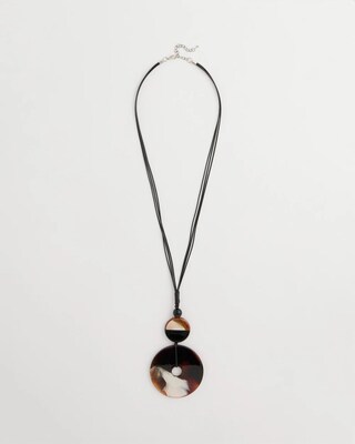 Adjustable Long Tortoise Pendant Necklace