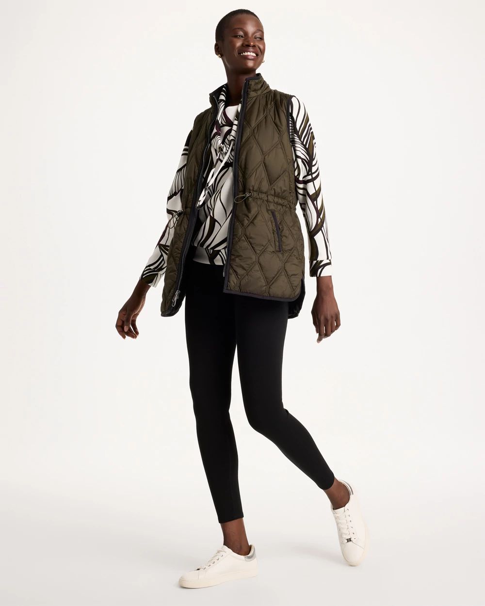 Zenergy® Quilted Puffer Vest click to view larger image.