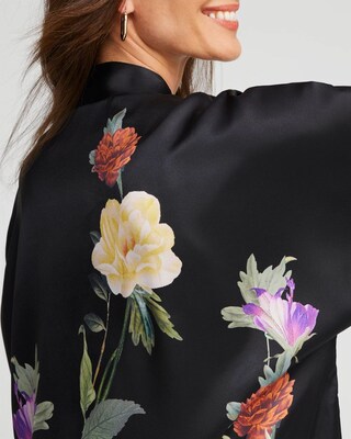 Floral Short Kimono