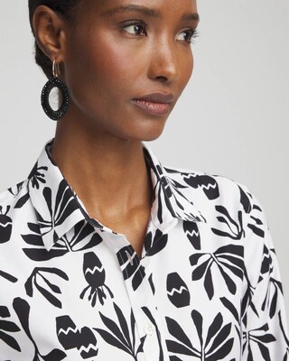 No Iron™ Stretch Pottery Shirt