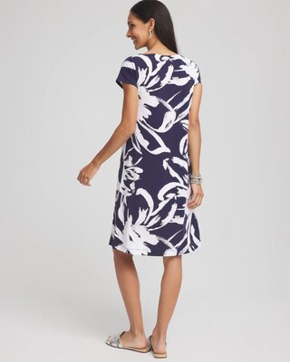 Travelers™ Knit Floral Dress click to view larger image.