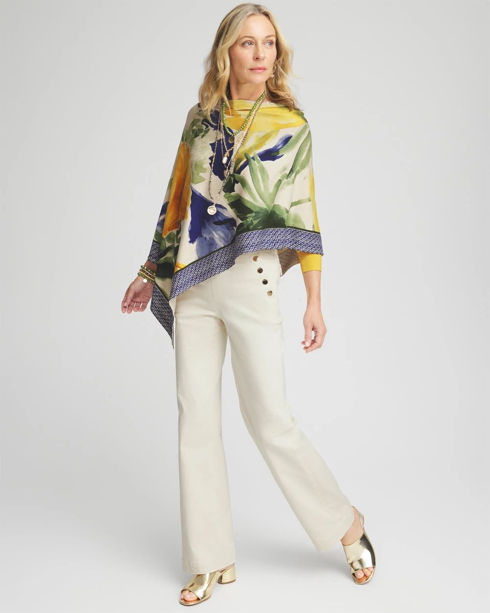 Convertible Drape Poncho