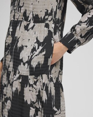 Floral Tiered Midi Dress