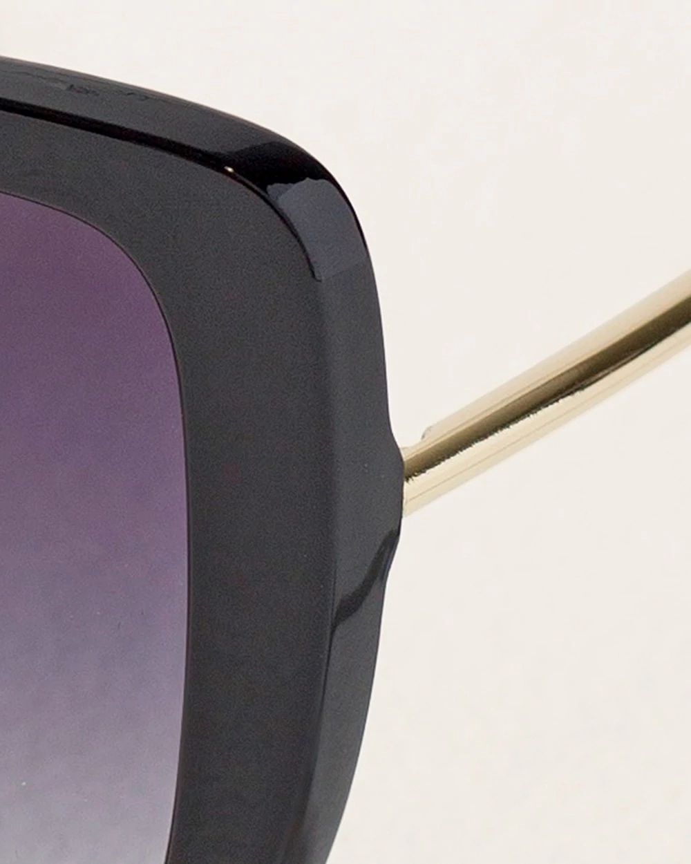Black and Gold Sunglasses