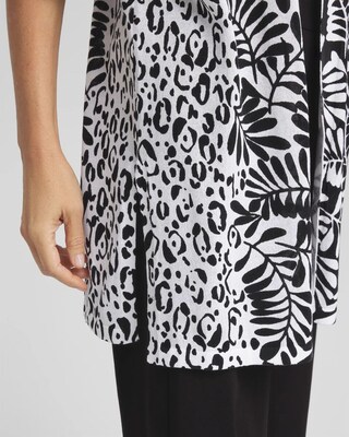 Summer Romance Mixed Animal Print Midi Cardigan