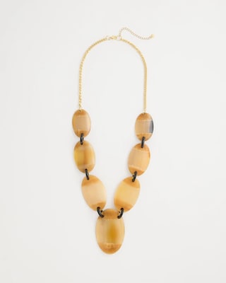 Horn Pendant Charm Necklace