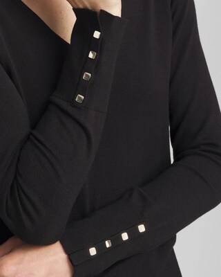V-Neck Pullover Sweater click to view larger image.