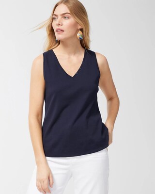 Everyday Button Tank
