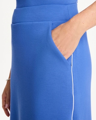 Zenergy® Soft Pique Piped Skort click to view larger image.