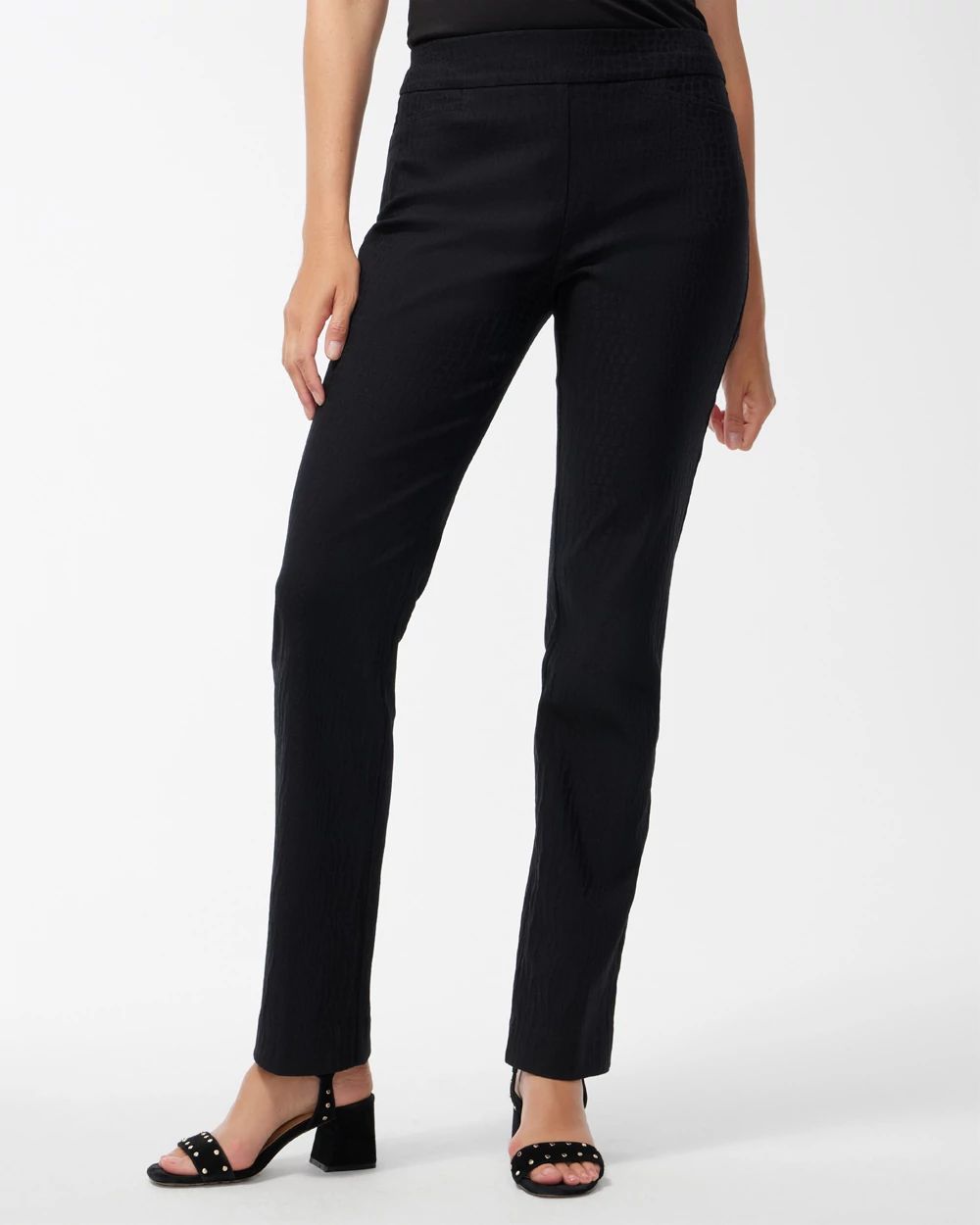 Brigitte Reptile Jacquard Pants