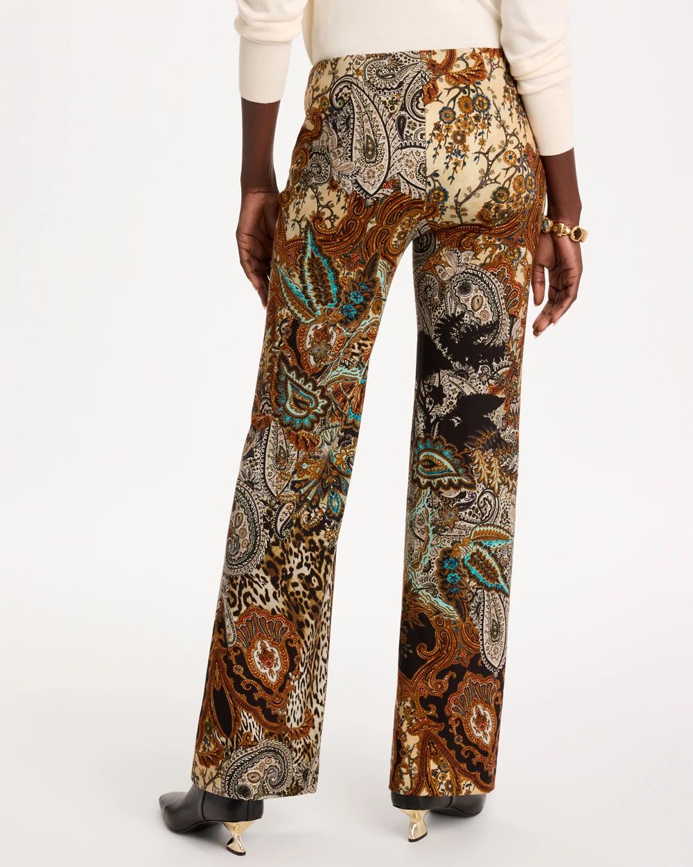 Paisley Juliet Wide Full Length Pant click to view larger image.