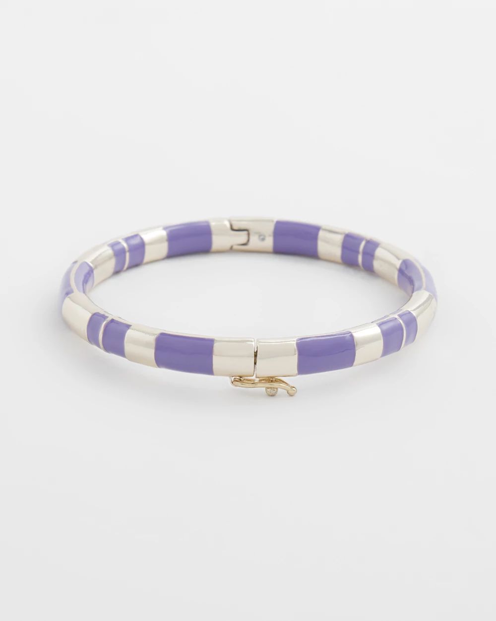 Purple Chico's Click Bangle