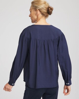 Woven Relaxed-Fit Shirt click to view larger image.