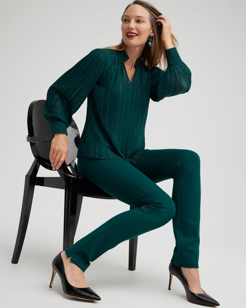 Juliet Slim Trim Detail Pants