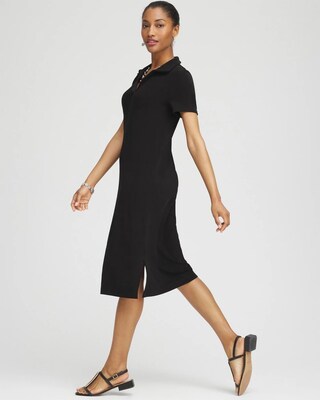Travelers™ Collared V-neck Dress