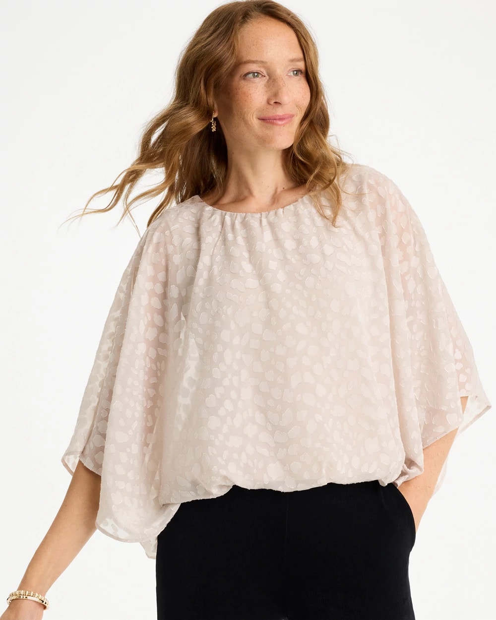 Travelers™ Bubble Hem Top