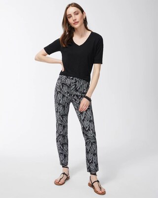 Shirred Back Linen Tee