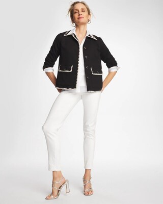 No Stain Pull-On Ankle Jeggings click to view larger image.