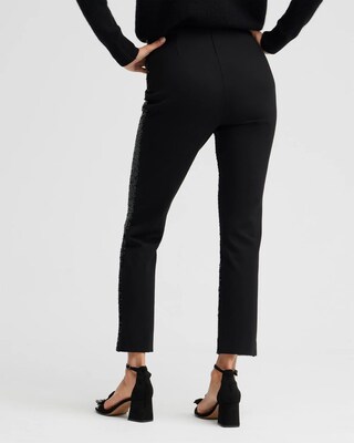 Juliet Sequin Front Ankle Pants