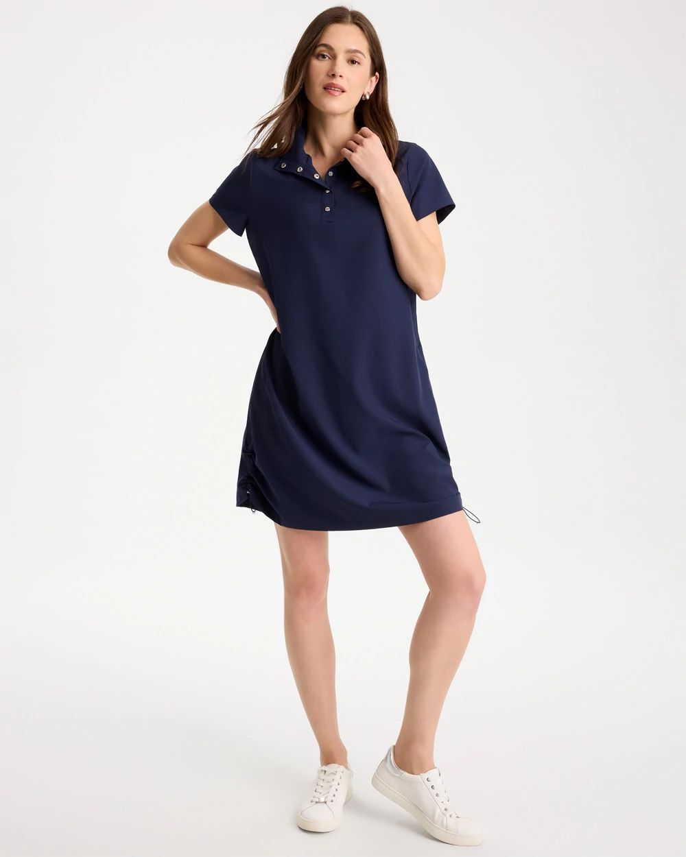 Zenergy® UPF Mockneck Bungee Dress