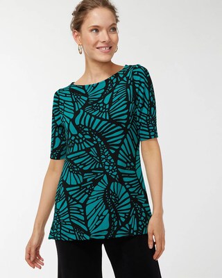 Travelers Wing Elbow Sleeve Tunic