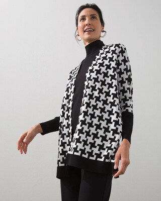 Checkered Cardigan