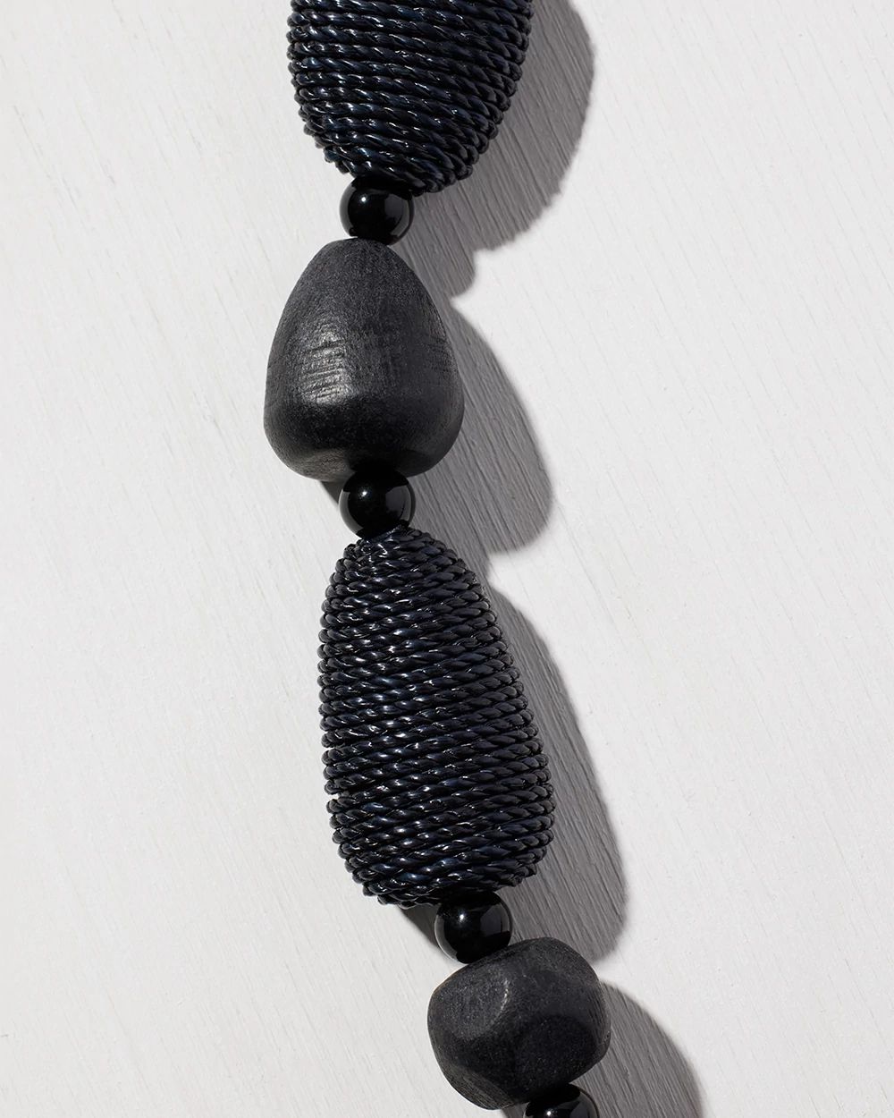 Black Pendant Necklace